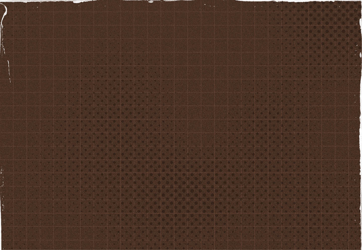 A brown and white patterned cloth. AI generated content