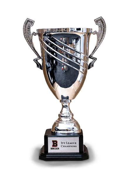 A trophy cup is displayed on a white background. AI generated content