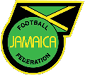 A green and yellow logo for the Jamaica Football Federation. AI generated content