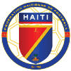 A blue and red logo for Haiti's football team. AI generated content