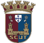 A logo for SCUT features a castle and stars. AI generated content