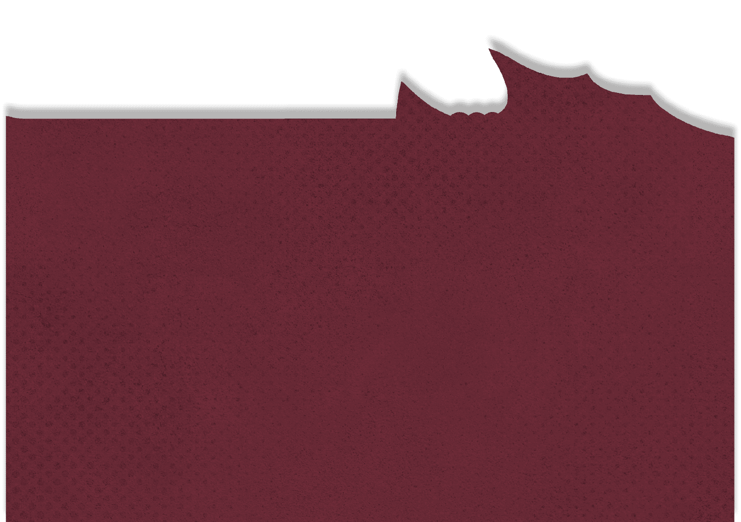 A red background with a white border. AI generated content