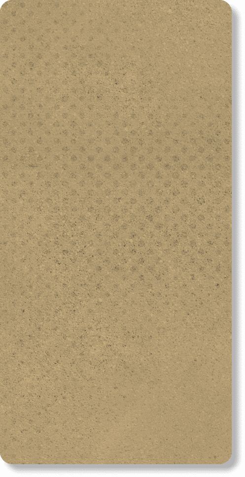 A brown paper with a design of dots. AI generated content