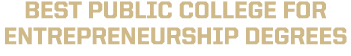 BEST PUBLIC COLLEGE FOR ENTREPRENEURSHIP DEGREES