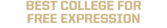 BEST COLLEGE FOR FREE EXPRESSION