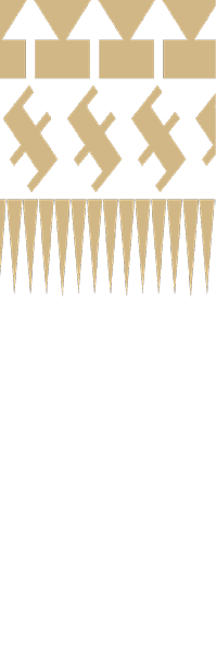 A pattern of arrows and triangles is displayed on a white background. AI generated content