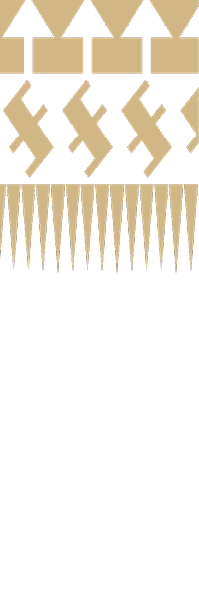 A pattern of arrows and triangles is displayed on a white background. AI generated content