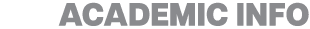 ACADEMIC INFO