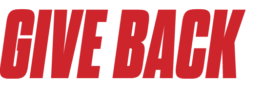 GIVE BACK