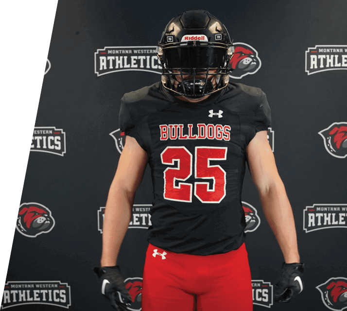 A mannequin wearing a football jersey with the number 20 on it. AI generated content