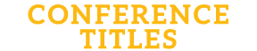 Conference Titles