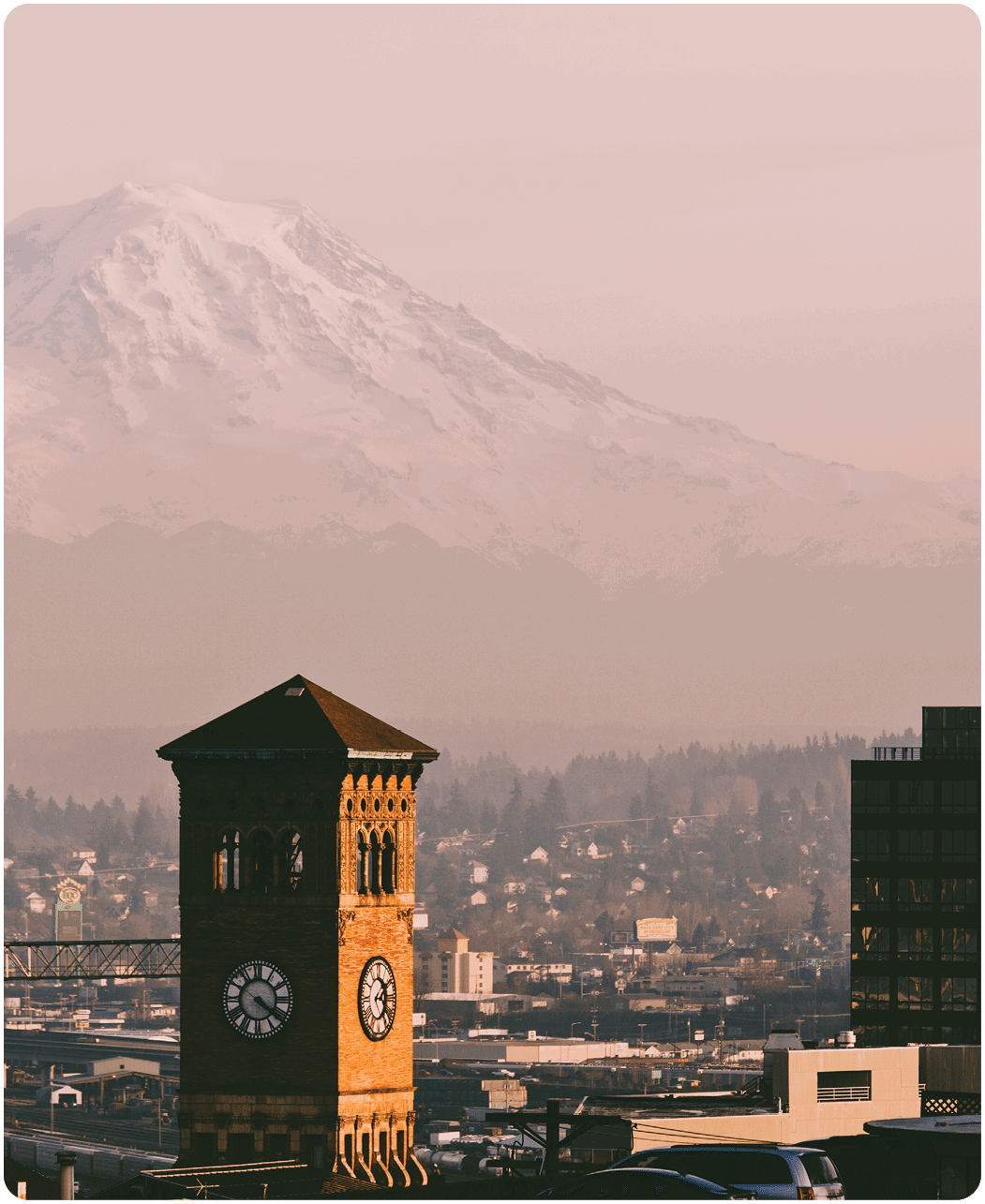 Downtown Tacoma on Wednesday, Jan. 15, 2014. (Photo/John Froschauer)