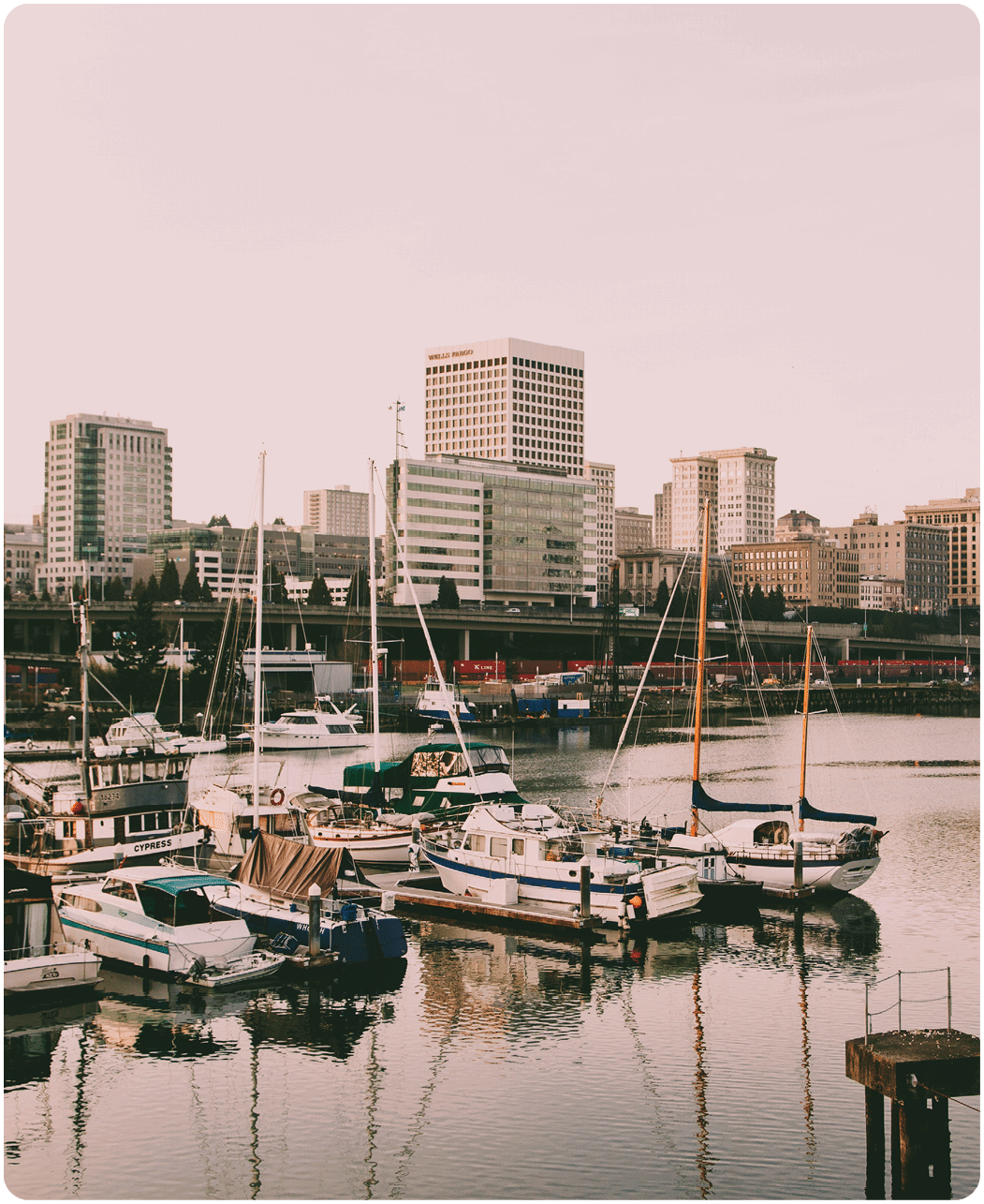 Downtown Tacoma on Wednesday, Jan. 15, 2014. (Photo/John Froschauer)