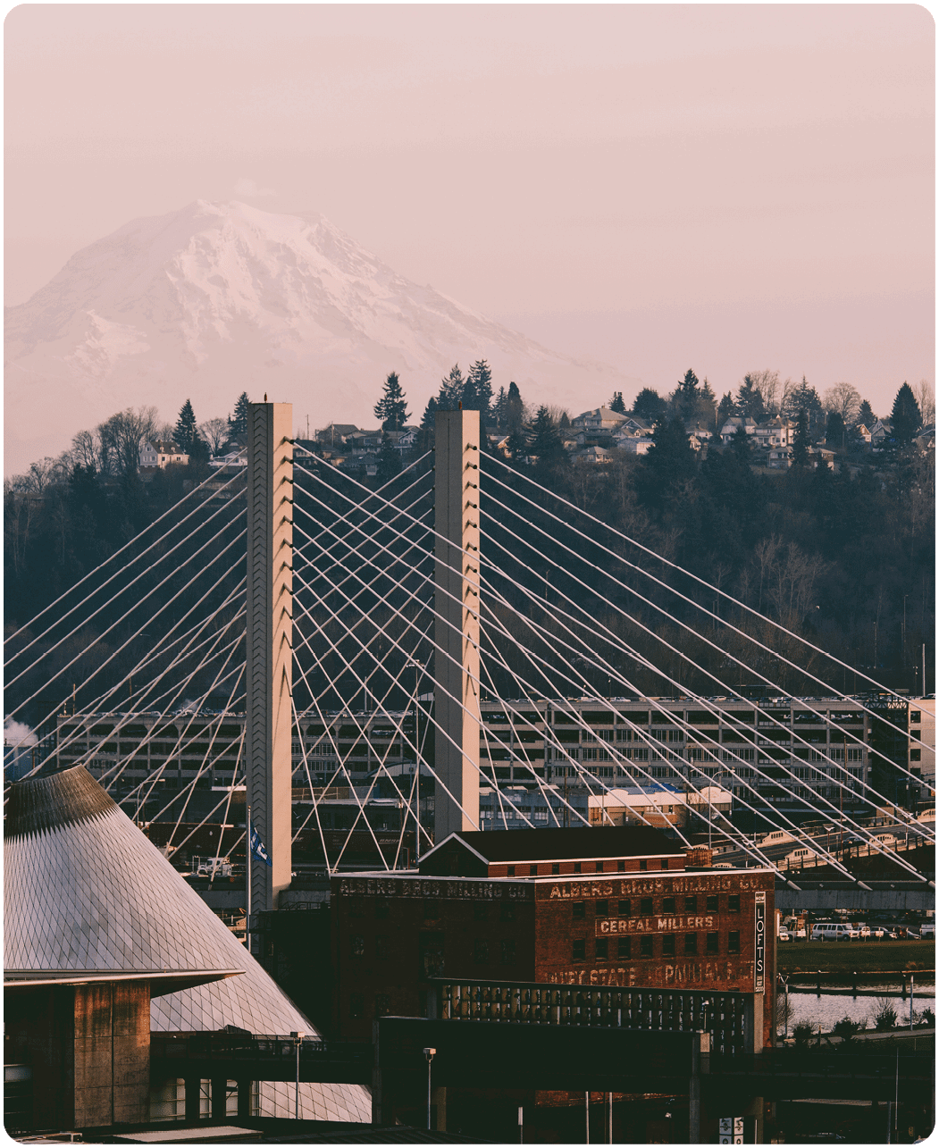 Downtown Tacoma on Wednesday, Jan. 15, 2014. (Photo/John Froschauer)