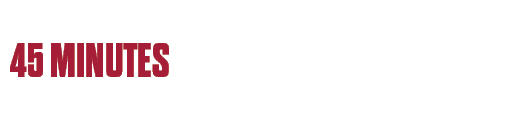 drive to philly,45 minute