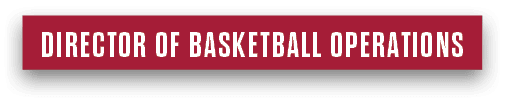 director of basketball operations