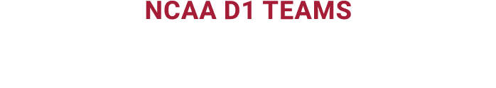 NCAA d1 TEams
