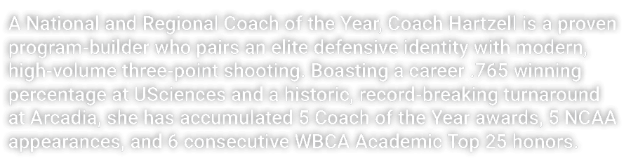 A National and Regional Coach of the Year, Coach Hartzell is a proven program builder who pairs an elite defensive id...