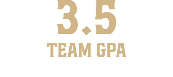 3.5 TEAM GPA 