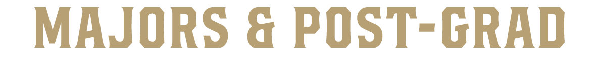 MAJORS & POST GRAD
