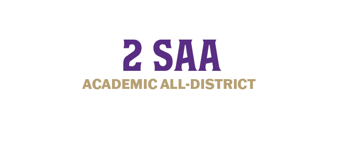 ACADEMIC ALL DISTRICT,2 SA