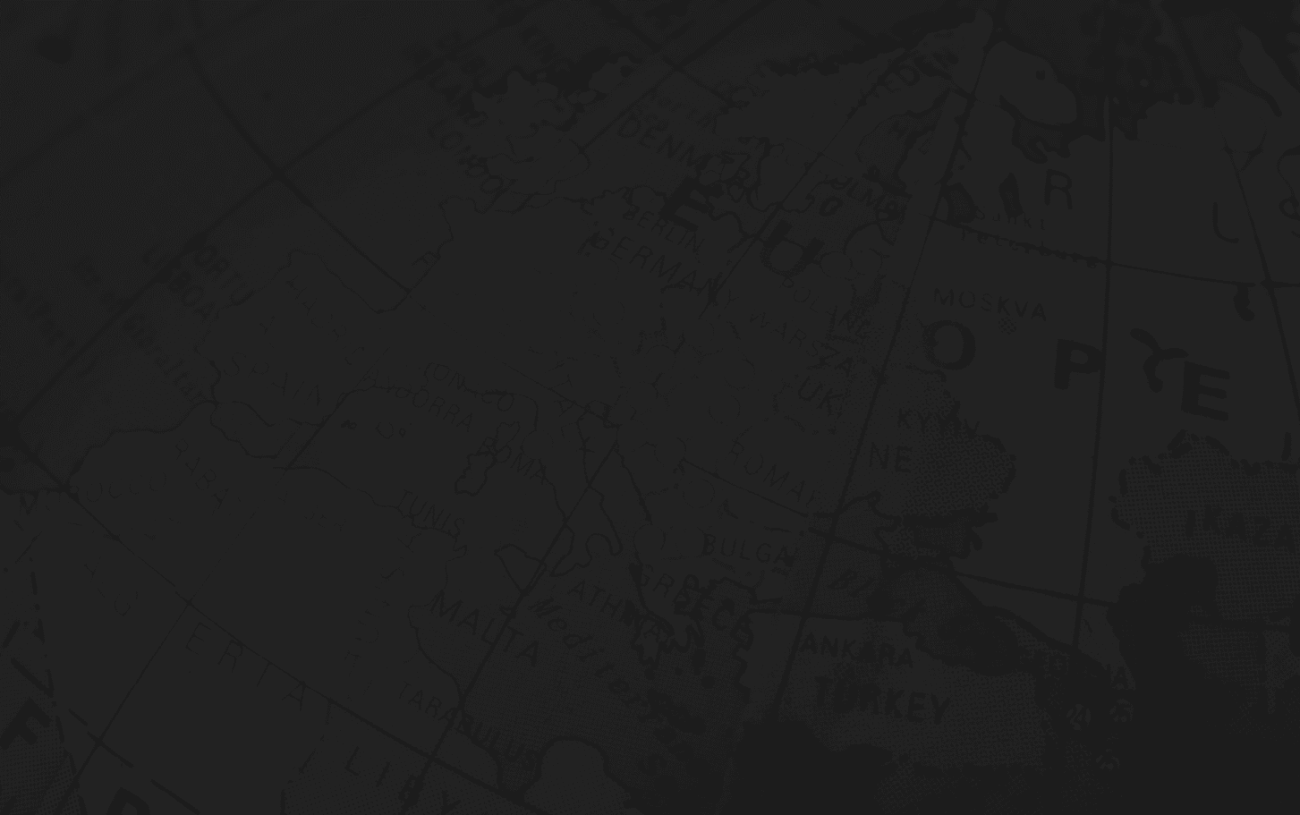 A black and white image of a map of the world. AI generated content
