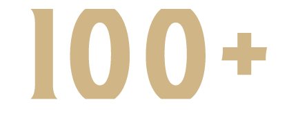 100+