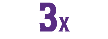 3X