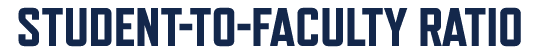 student to faculty ratio