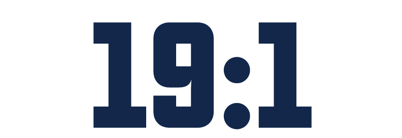 19:1