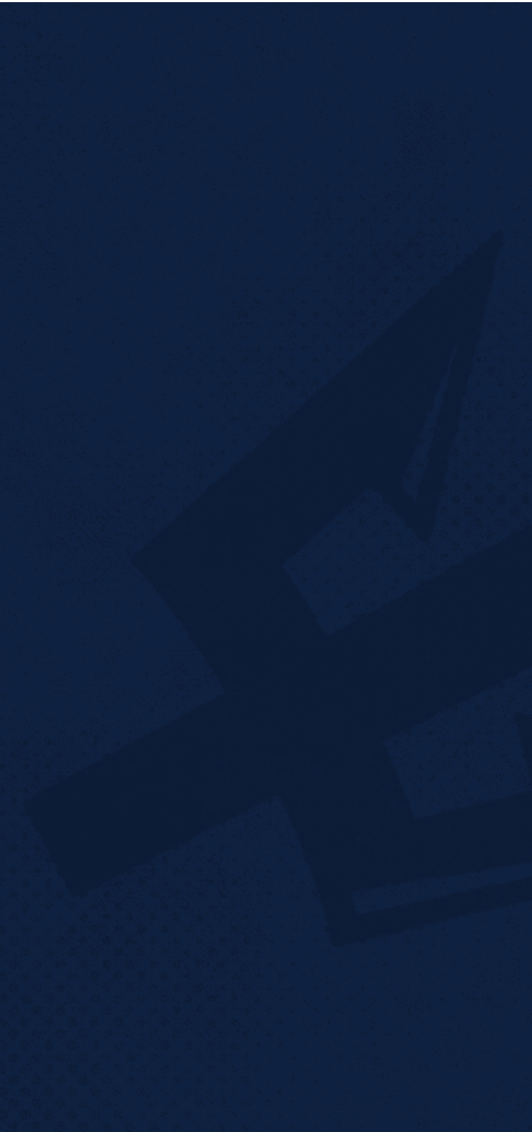A blue background with a white arrow pointing to the left. AI generated content