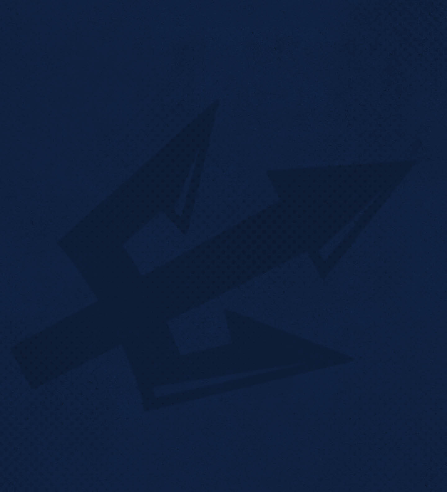 A blue background with a white arrow pointing to the left. AI generated content