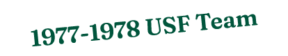 1977 1978 USF Team