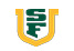 A stylized logo featuring the letters S and F in dark green inside a yellow U-shaped outline. Description generated by AI